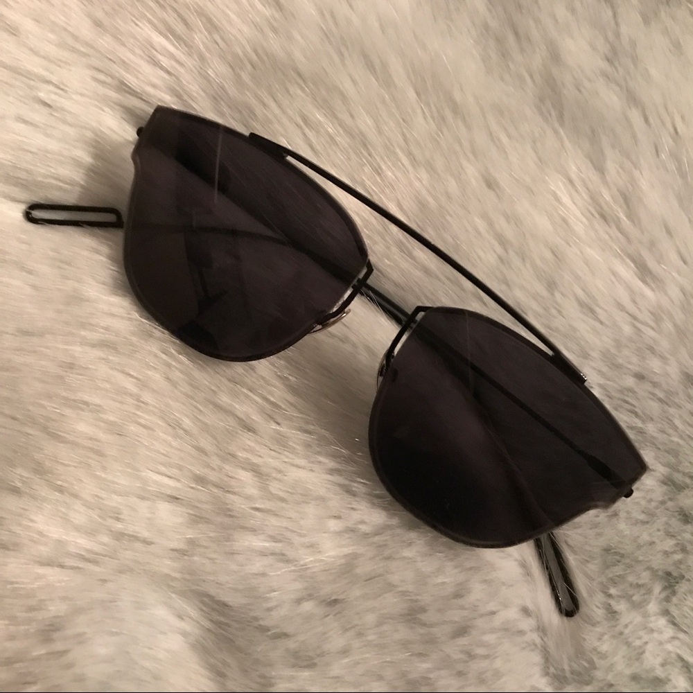 Black on black sunglasses